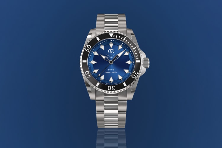 GUCCI DIVE 最新自動潛水腕錶正式發佈