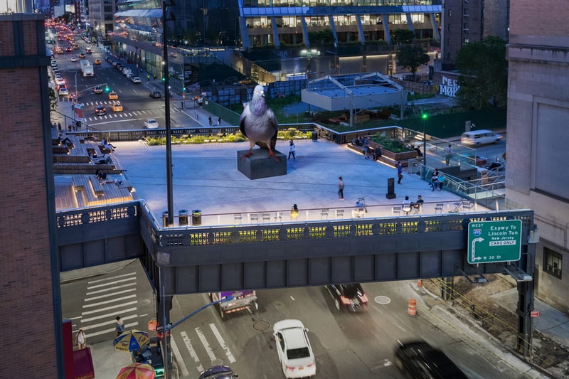 這隻巨型「鴿子」為何出現在紐約 High Line?