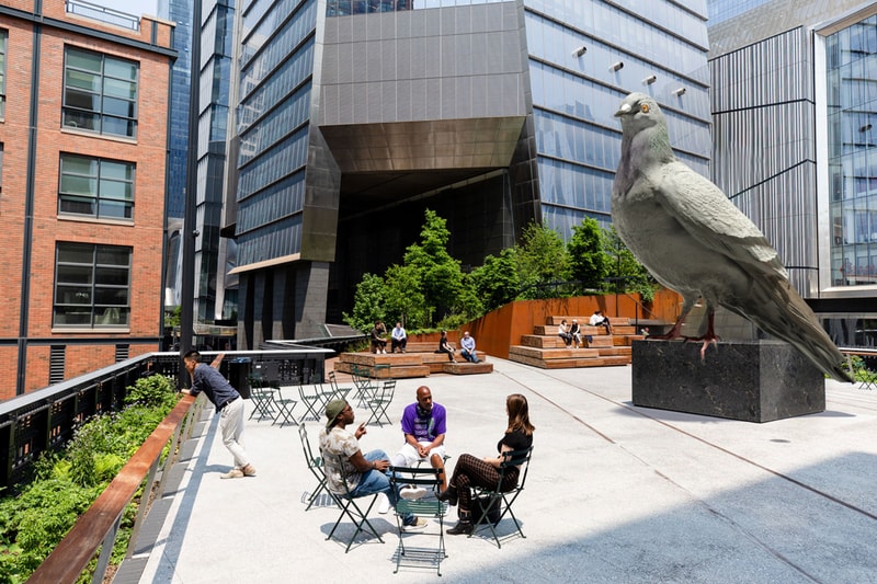 這隻巨型「鴿子」為何出現在紐約 High Line?