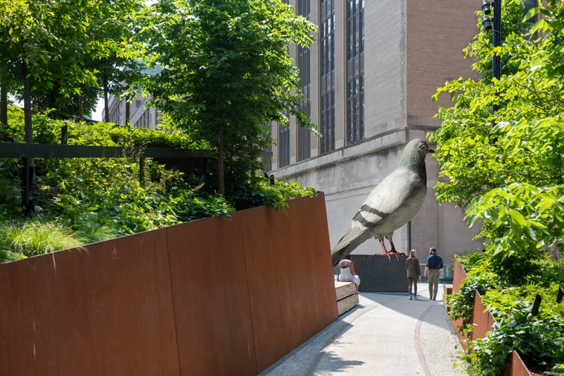 這隻巨型「鴿子」為何出現在紐約 High Line?