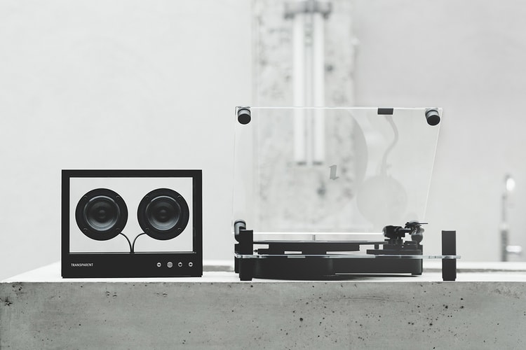 TRANSPARENT Turntable Available Now at TEMPL Store